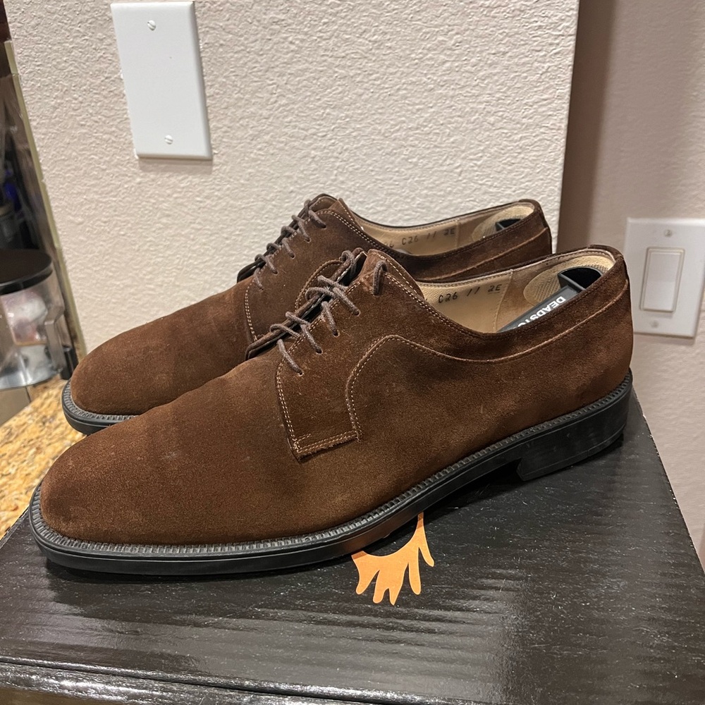 Salvatore Ferragamo Suede Dress Shoe Size 11